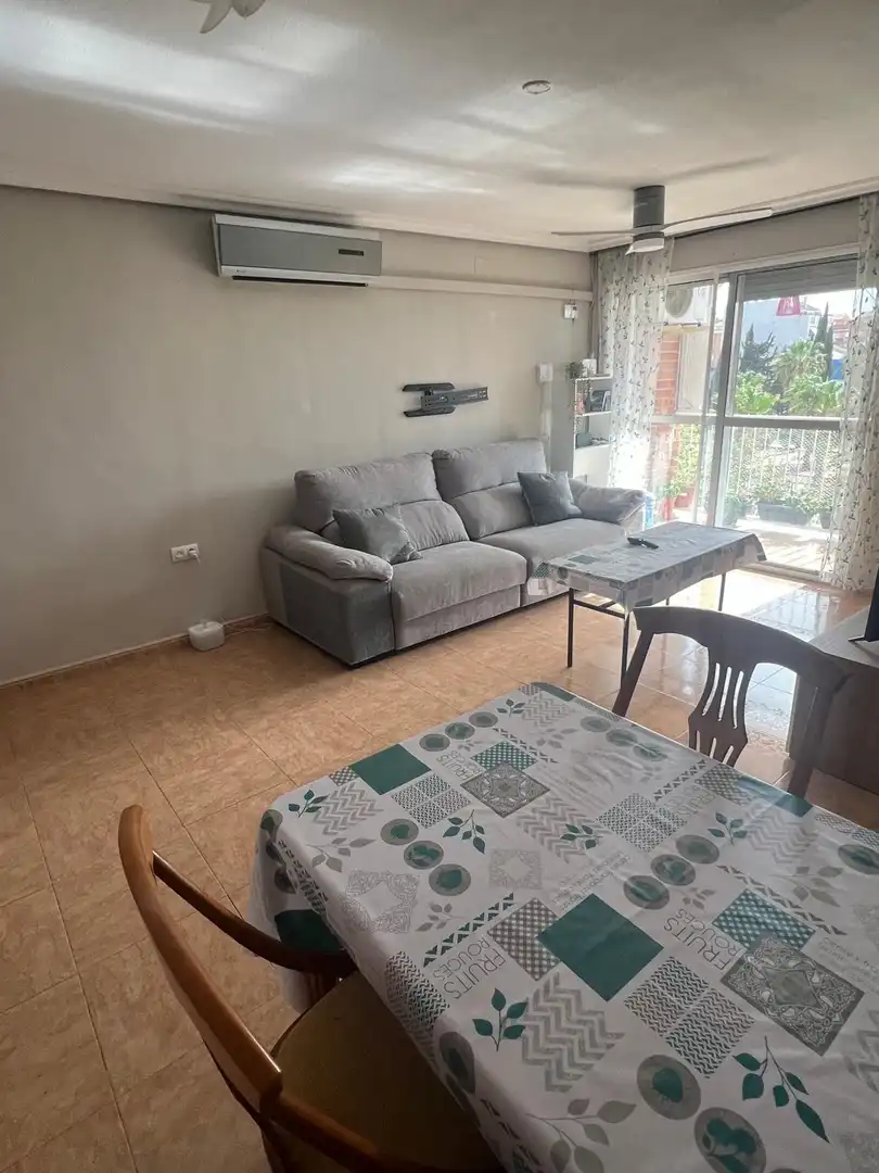 Sala d'estar de Pis en venda en Murcia amb Aire condicionat, Calefacció i Jardí privat