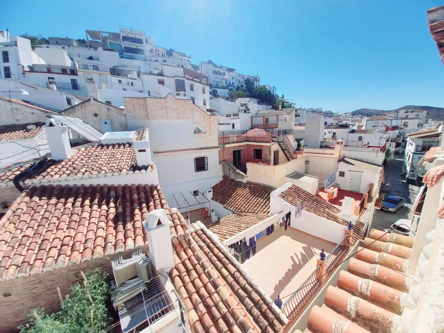 Vista exterior de Piso en venta en Canillas de Aceituno con Aire acondicionado, Jardín privado y Terraza