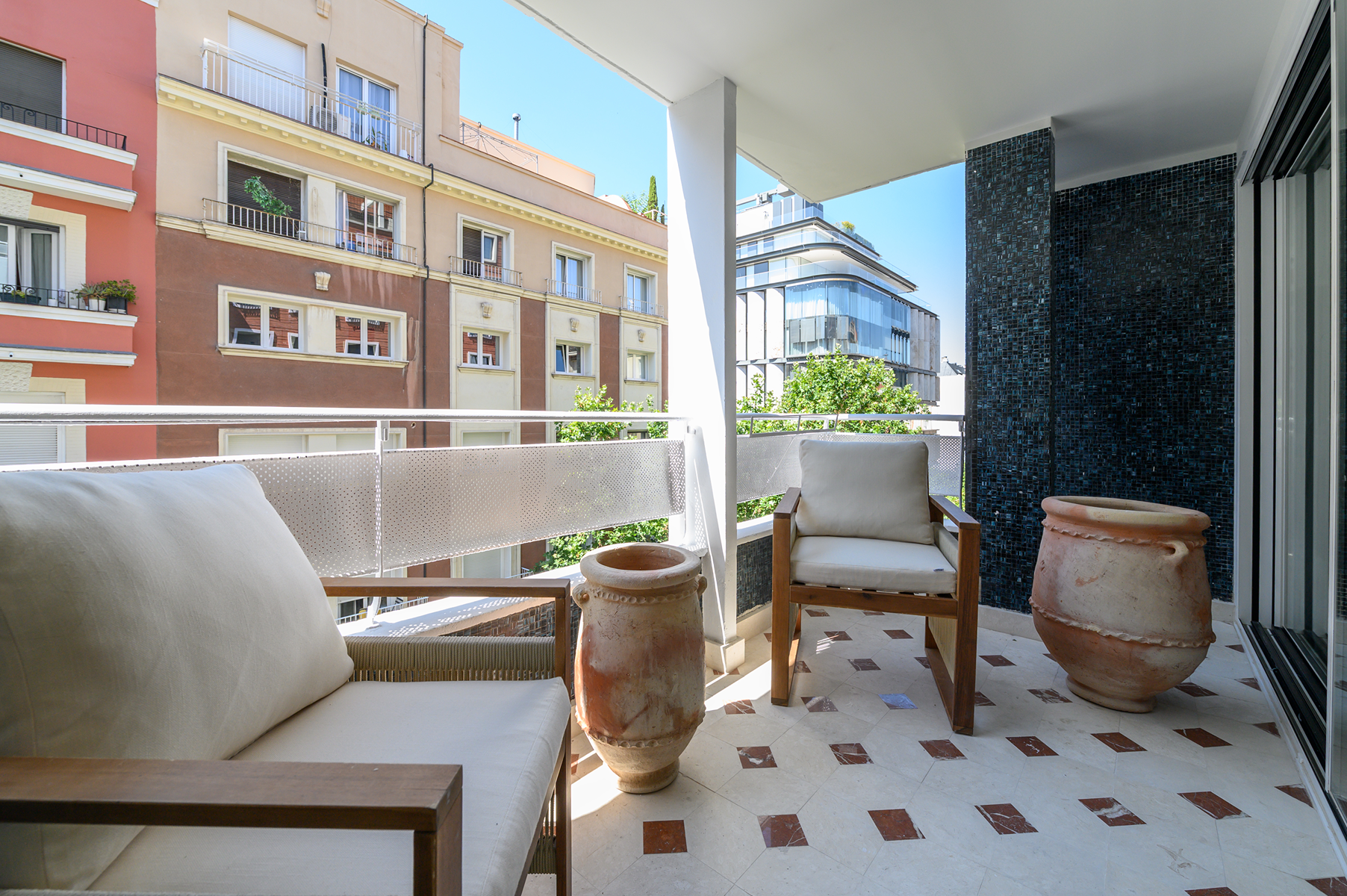 Terrassa de Apartament en venda en  Madrid Capital amb Aire condicionat, Calefacció i Terrassa