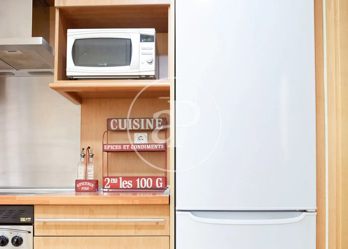 Kitchen of Flat for sale in Madrid  with Air Conditioner, Heating and Furnished