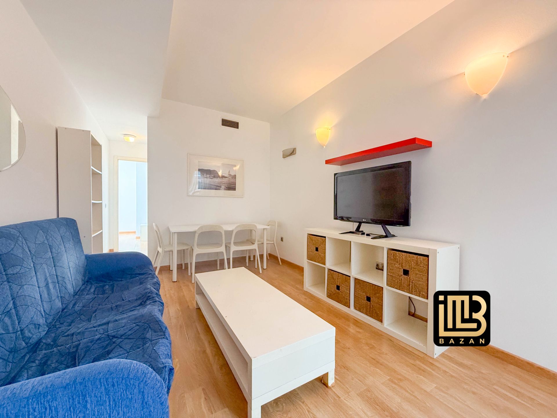 Living room of Flat for share in Málaga Capital  with Air Conditioner, Heating and Furnished