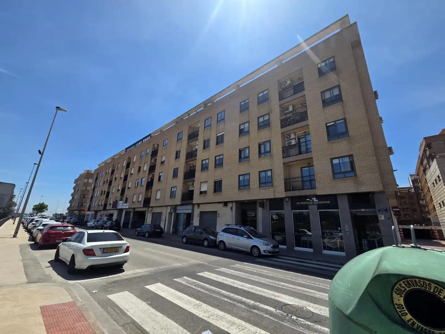 Außenansicht von Wohnung zum Verkauf in Sagunto / Sagunt mit Klimaanlage, Heizung und Terrasse