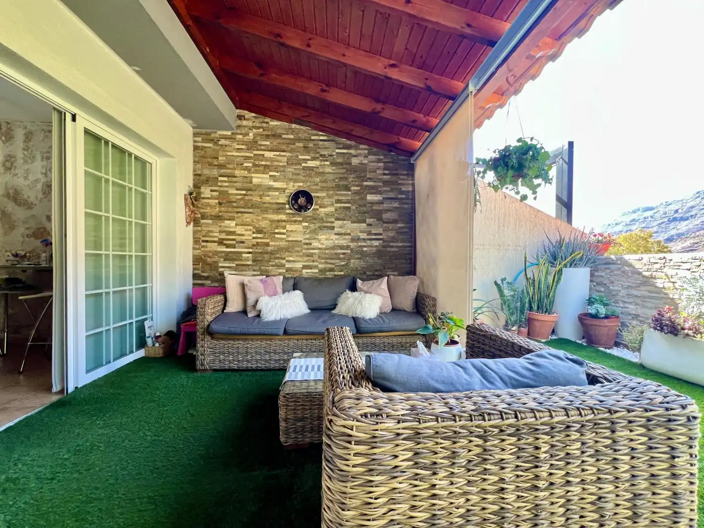 Terrassa de Casa o xalet en venda en Mogán amb Aire condicionat, Terrassa i Traster