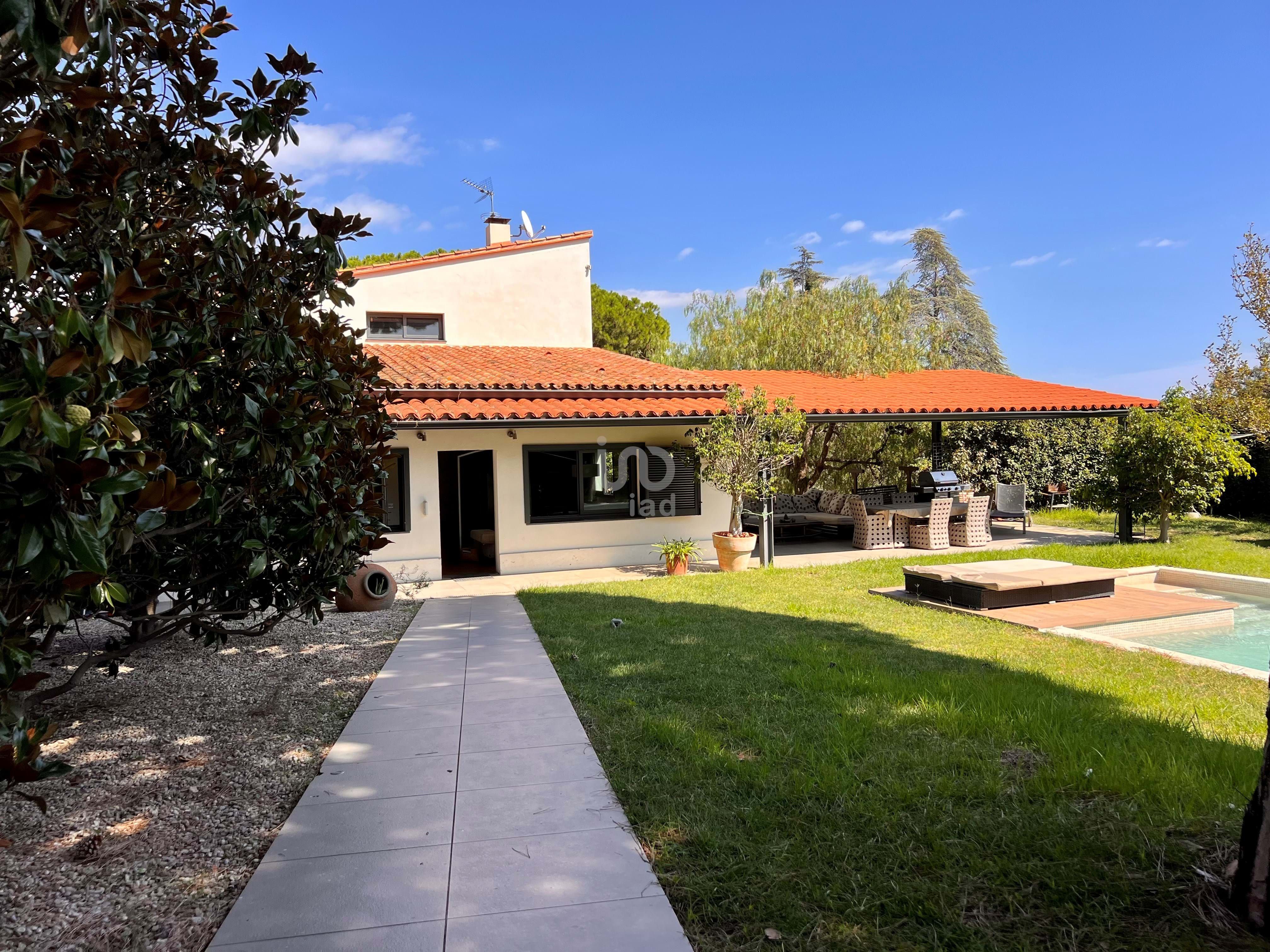 Garden of House or chalet for sale in Cabrera de Mar  with Air Conditioner, Heating and Terrace