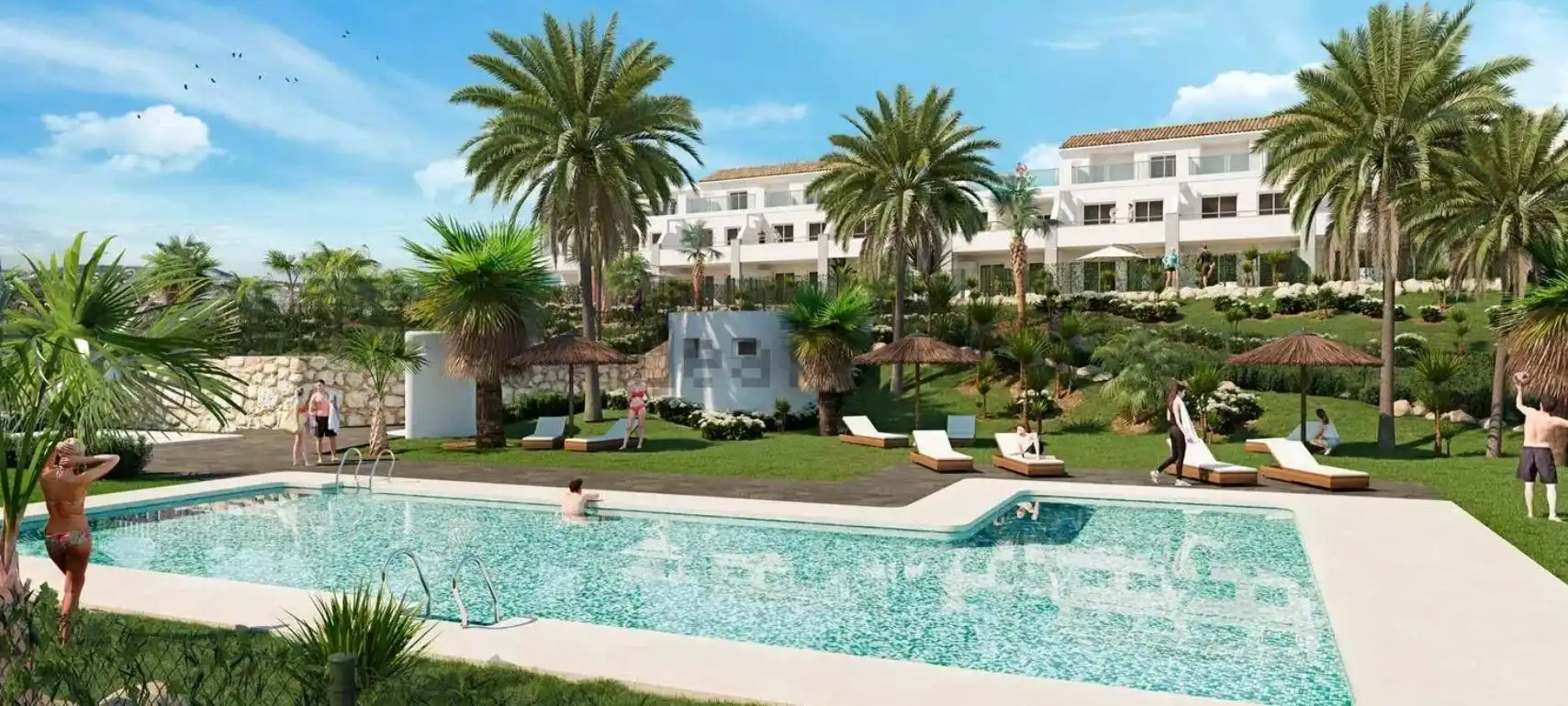 Jardí de Apartament en venda en Zahara de los Atunes amb Jardí privat, Traster i Piscina comunitària