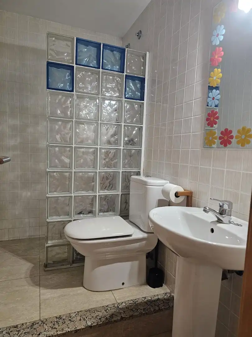 Bathroom of Flat for sale in Esparreguera  with Heating and Balcony