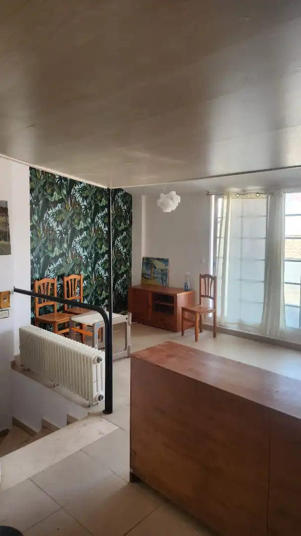 Living room of Apartments for rent in Zaragoza  with Heating, Furnished and Oven