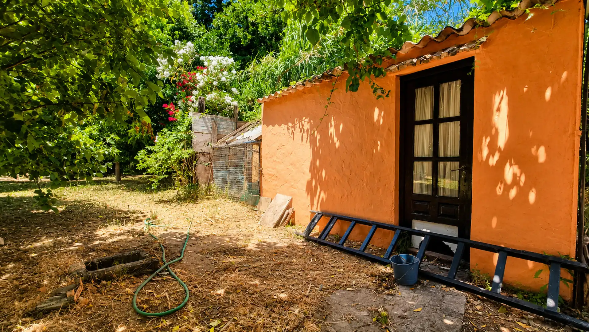 Außenansicht von Haus oder Chalet zum Verkauf in Jimena de la Frontera mit Klimaanlage und Terrasse