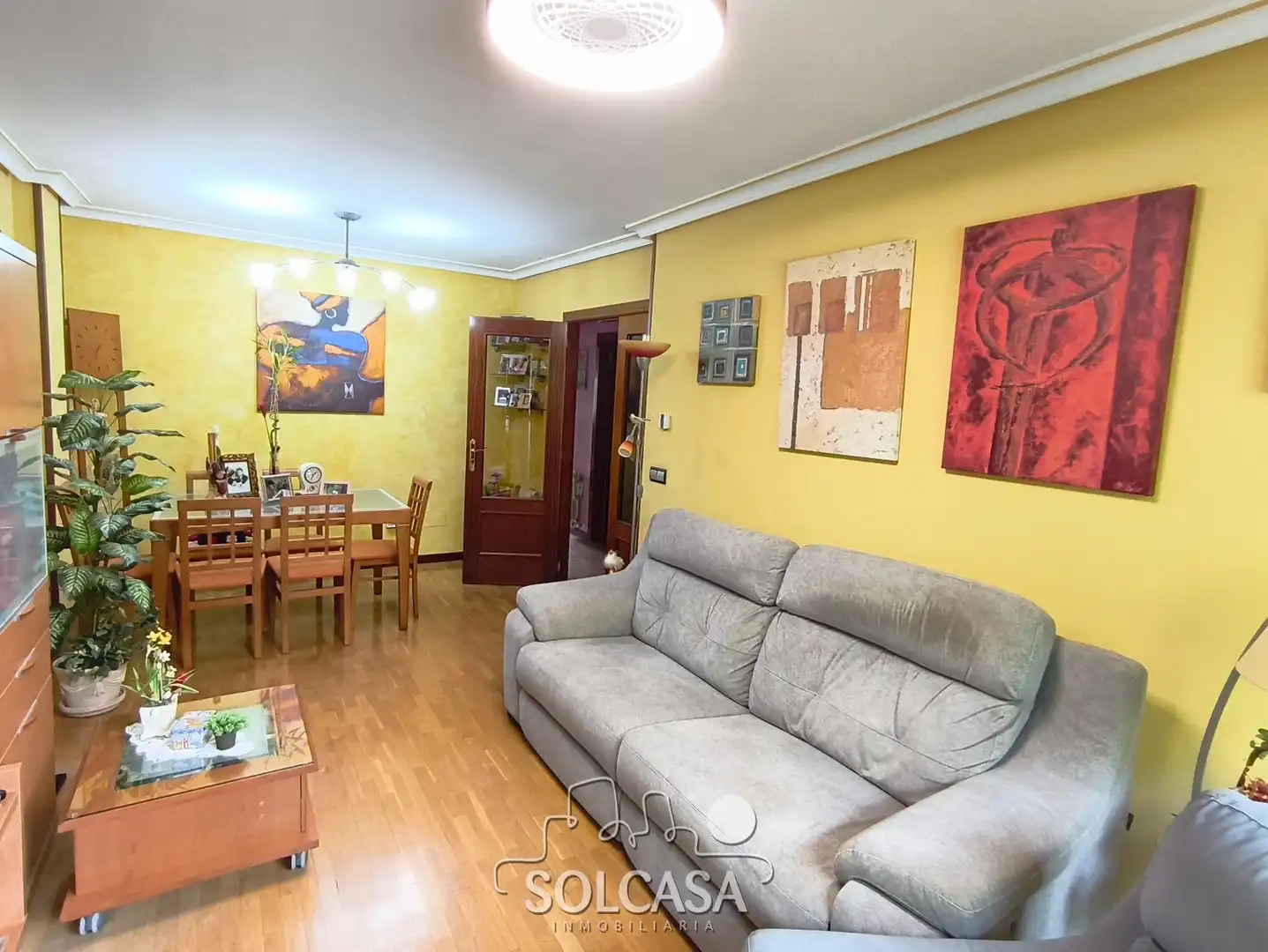 Sala d'estar de Pis en venda en Valladolid amb Calefacció, Traster i Forn