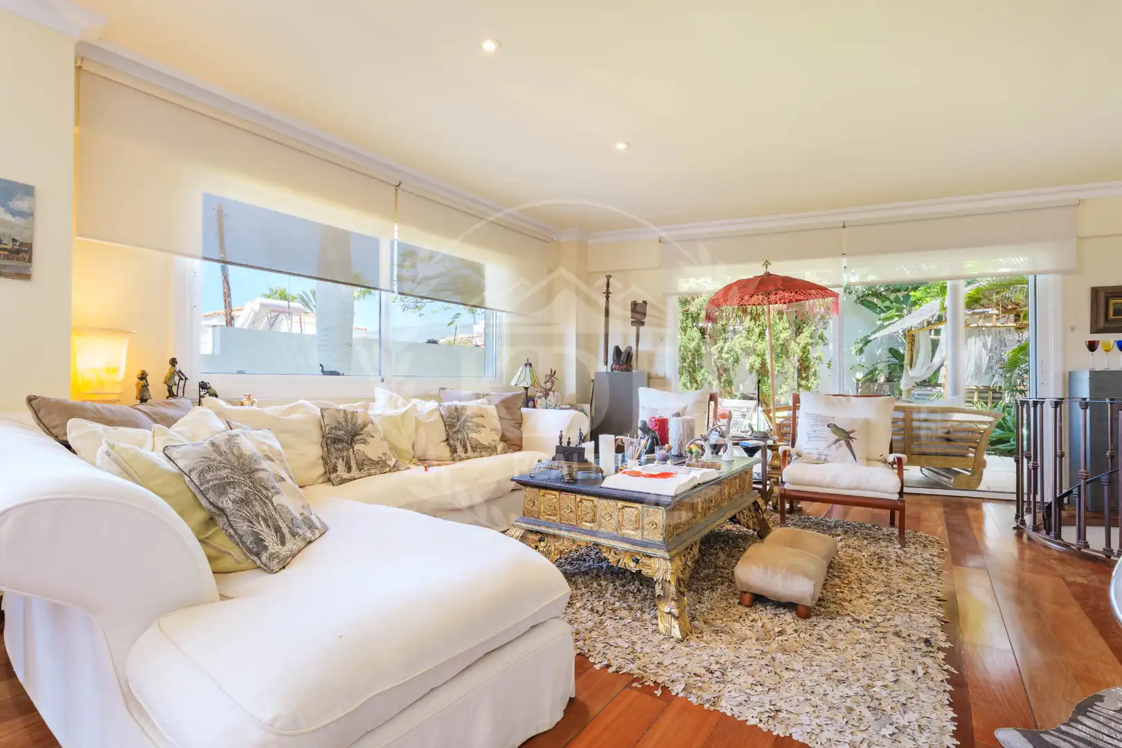 Living room of Houses for sale in El Rosario  with Private garden, Terrace and Swimming Pool