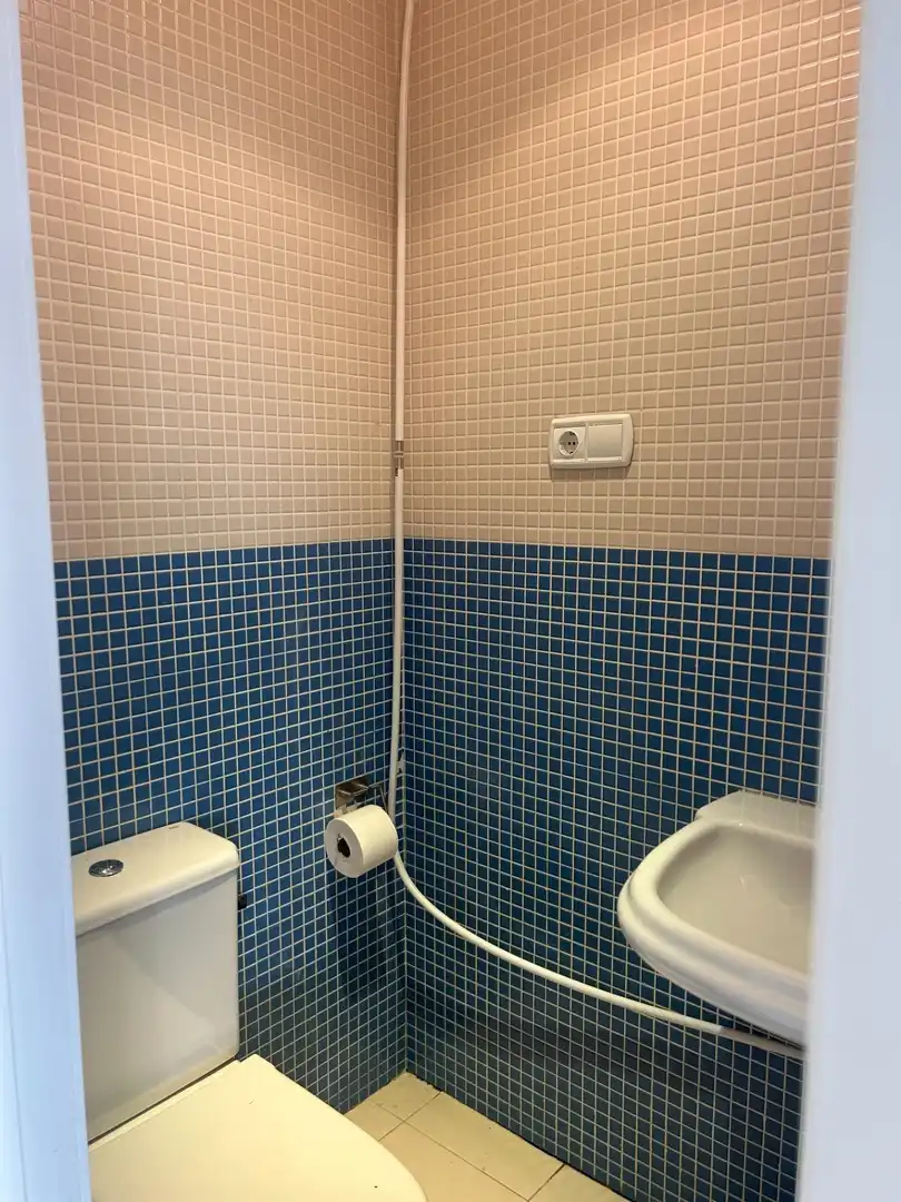 Badezimmer von Geschaftsraum zur Miete in Fuengirola mit Klimaanlage