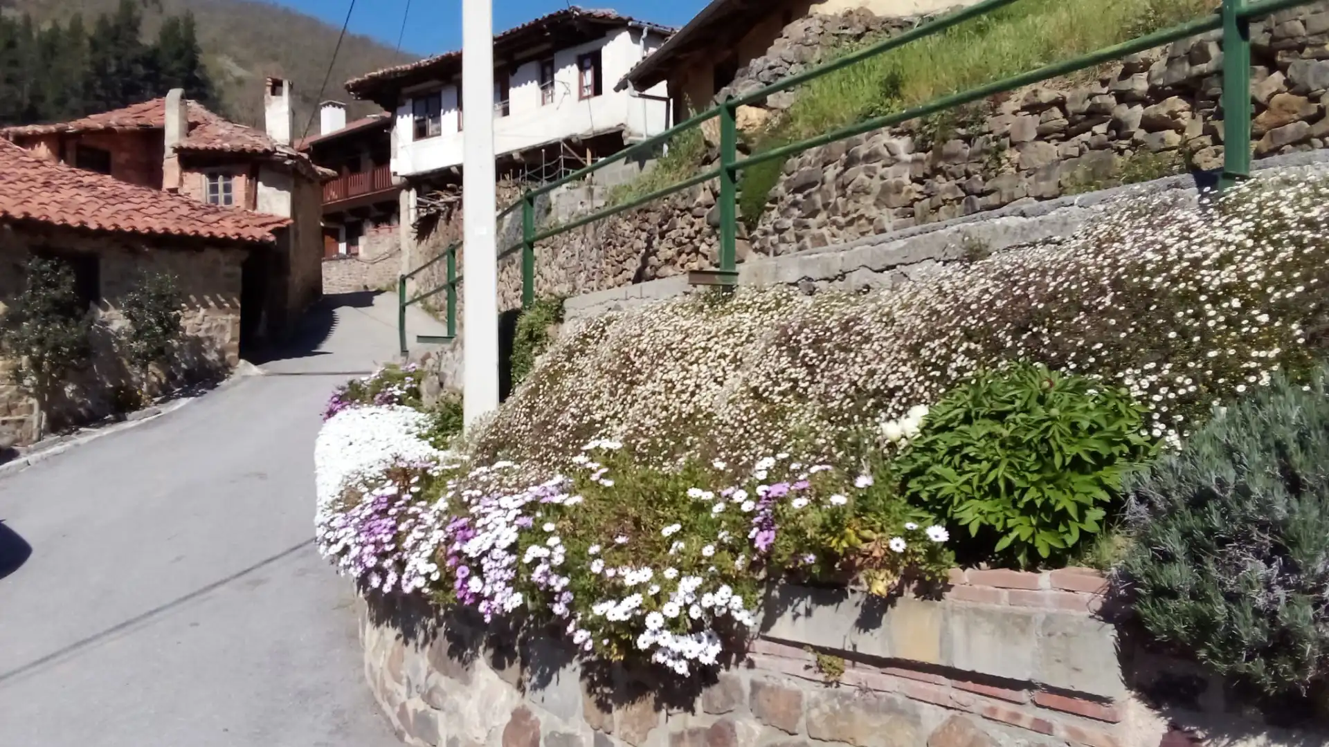 Vista exterior de Casa adosada en venta en Vega de Liébana con Terraza