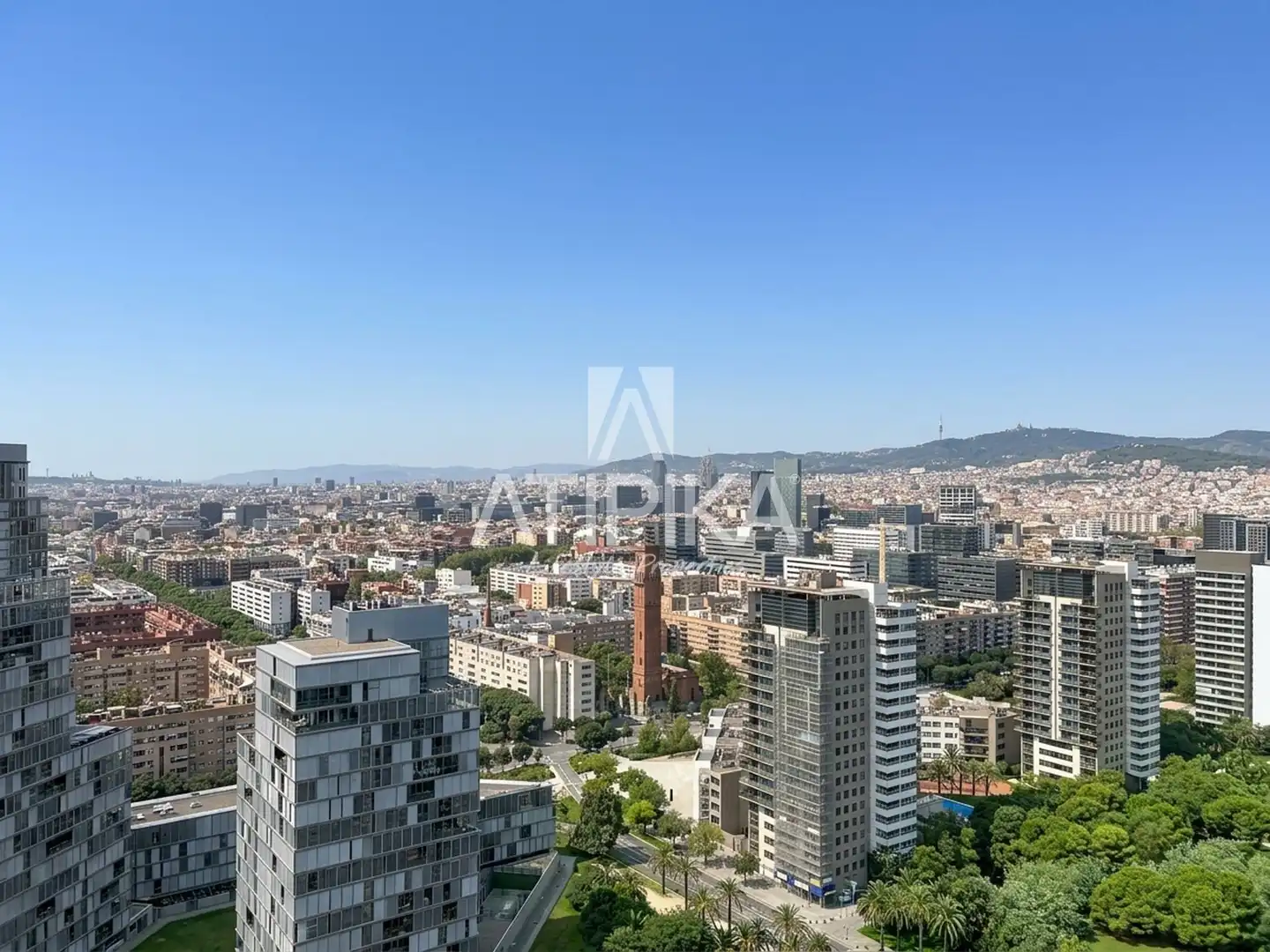 Vista exterior de Àtic de lloguer en Sant Martí