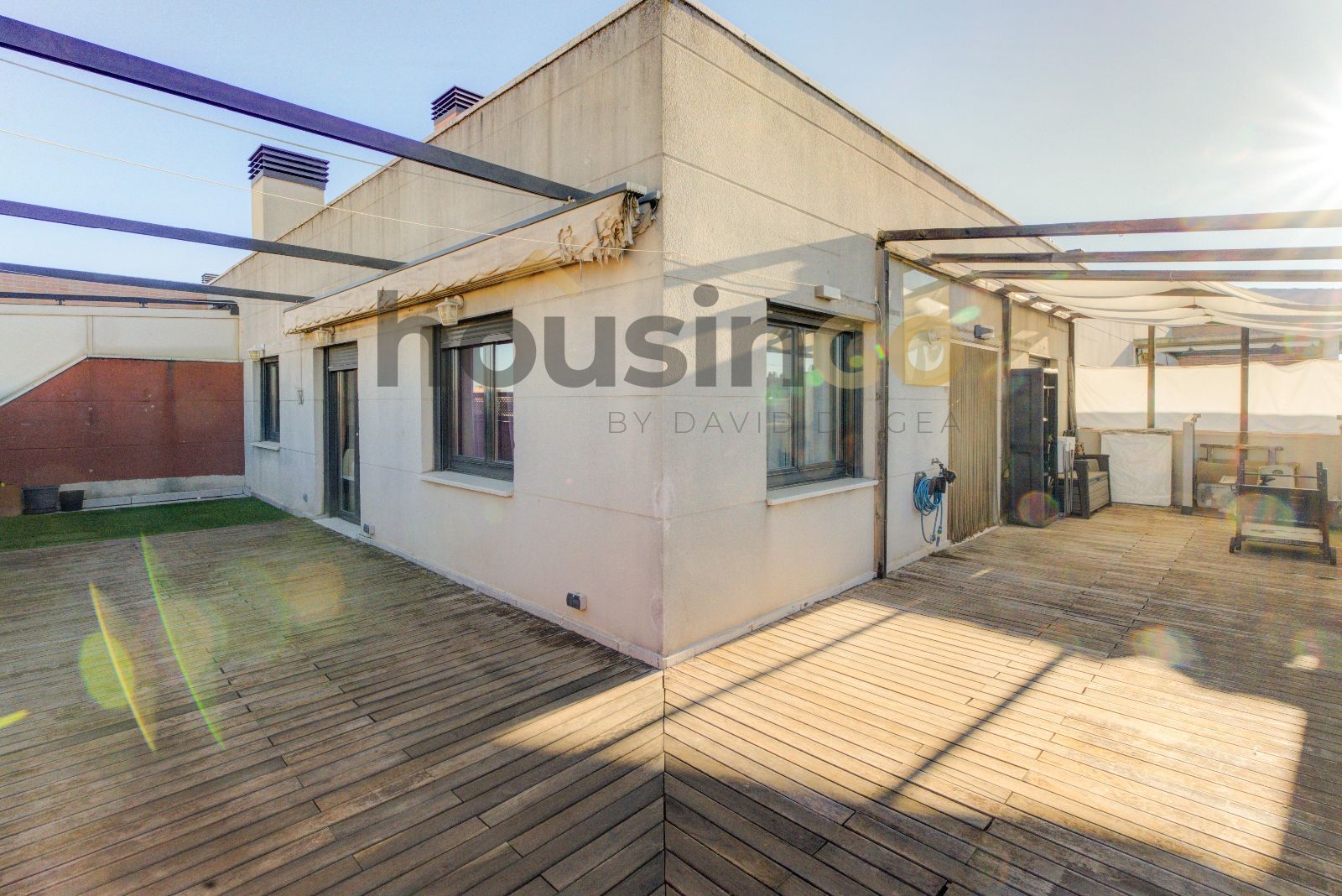 Terrace of Attic to rent in  Madrid Capital  with Air Conditioner, Heating and Terrace