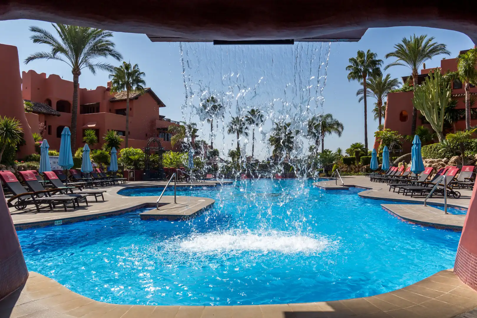 Swimming pool of Attic for sale in Estepona  with Air Conditioner, Heating and Terrace