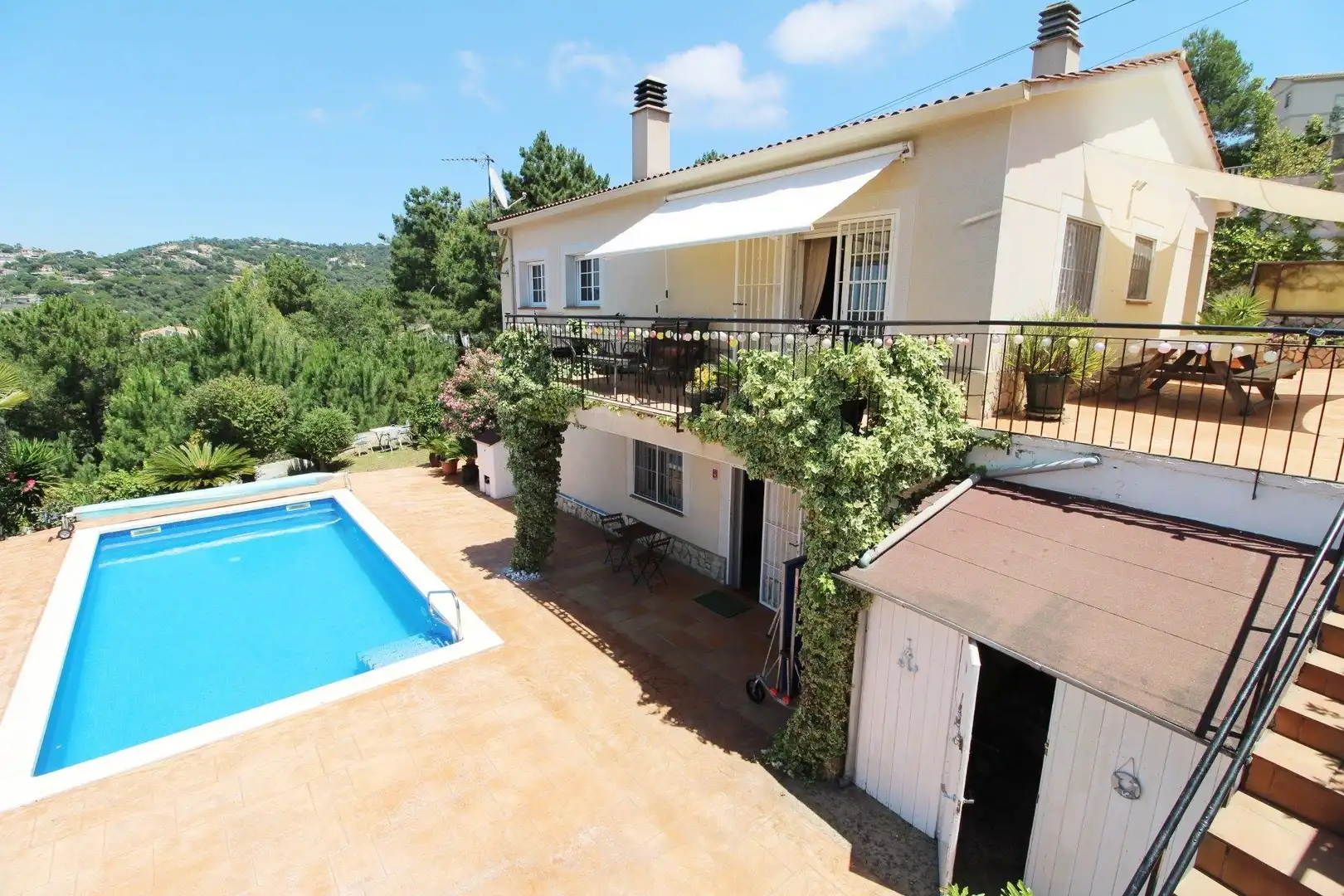 Vista exterior de Casa o chalet en venta en Lloret de Mar con Aire acondicionado, Calefacción y Terraza