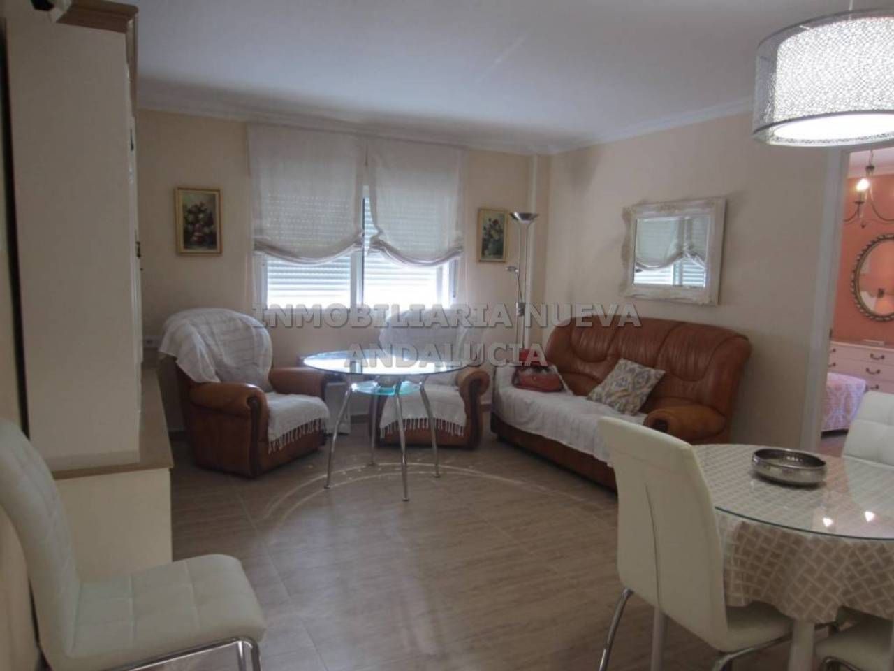 Living room of Flat to rent in  Almería Capital  with Air Conditioner, Heating and Furnished
