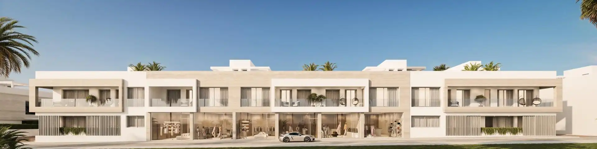 Vista exterior de Planta baja en venta en Marbella con Aire acondicionado, Calefacción y Terraza