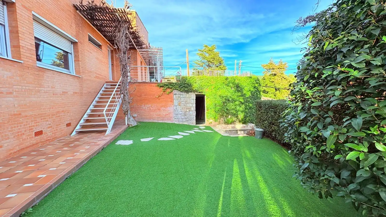 Terrassa de Casa o xalet en venda en Castellar del Vallès amb Calefacció, Jardí privat i Terrassa