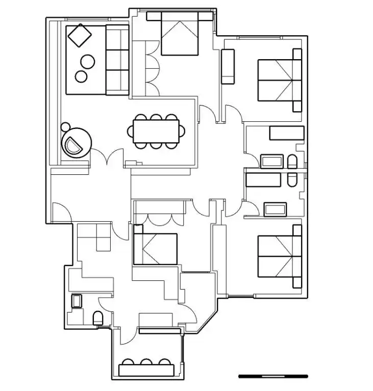 Apartamento de alquiler en Madrid con Aire acondicionado, Calefacción y Amueblado