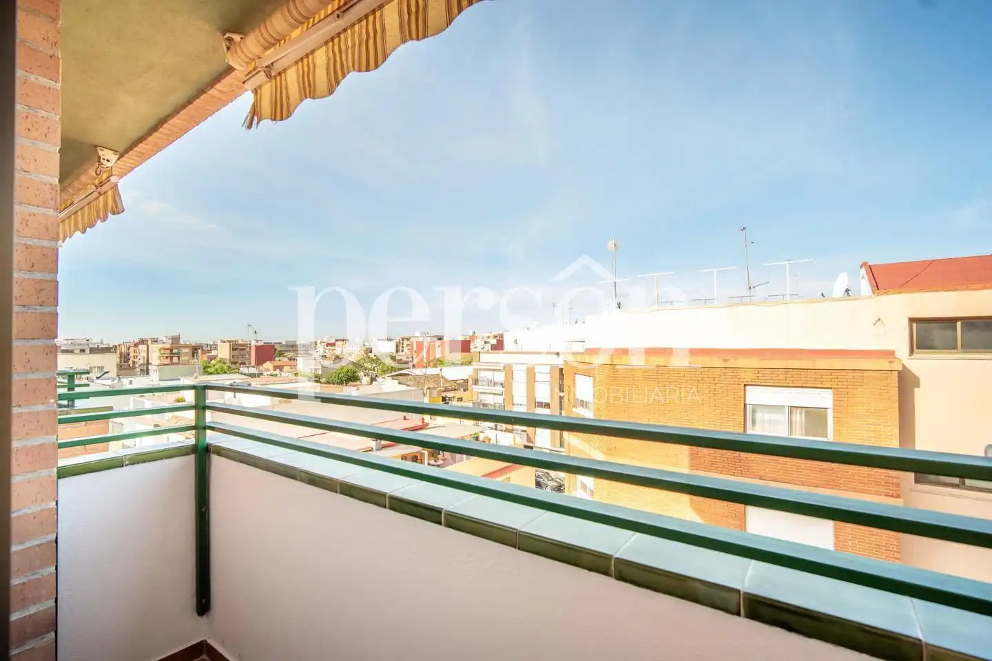 Terrassa de Pis de lloguer en Moncada amb Aire condicionat, Calefacció i Terrassa