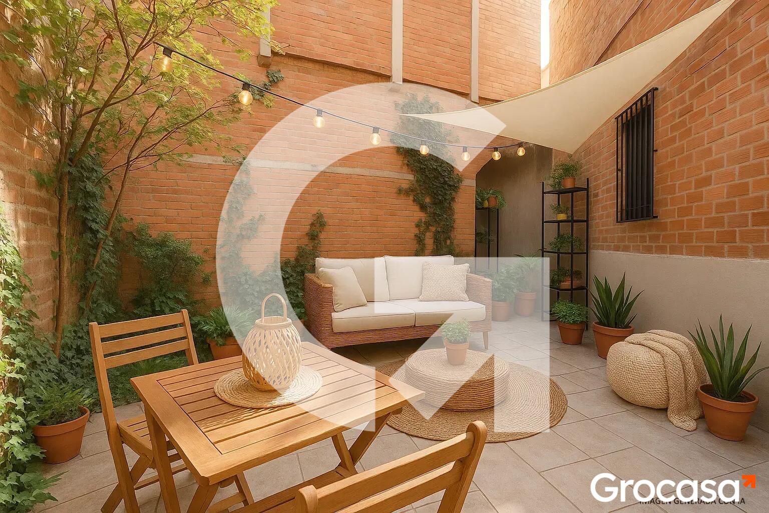 Terrassa de Pis en venda en  Barcelona Capital amb Calefacció, Jardí privat i Terrassa