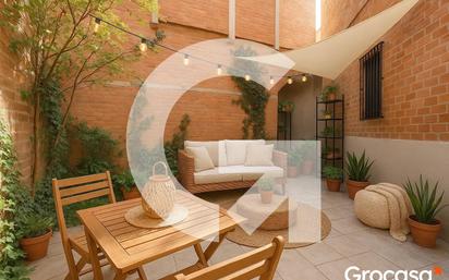 Terrace of Flat for sale in  Barcelona Capital  with Heating, Private garden and Terrace
