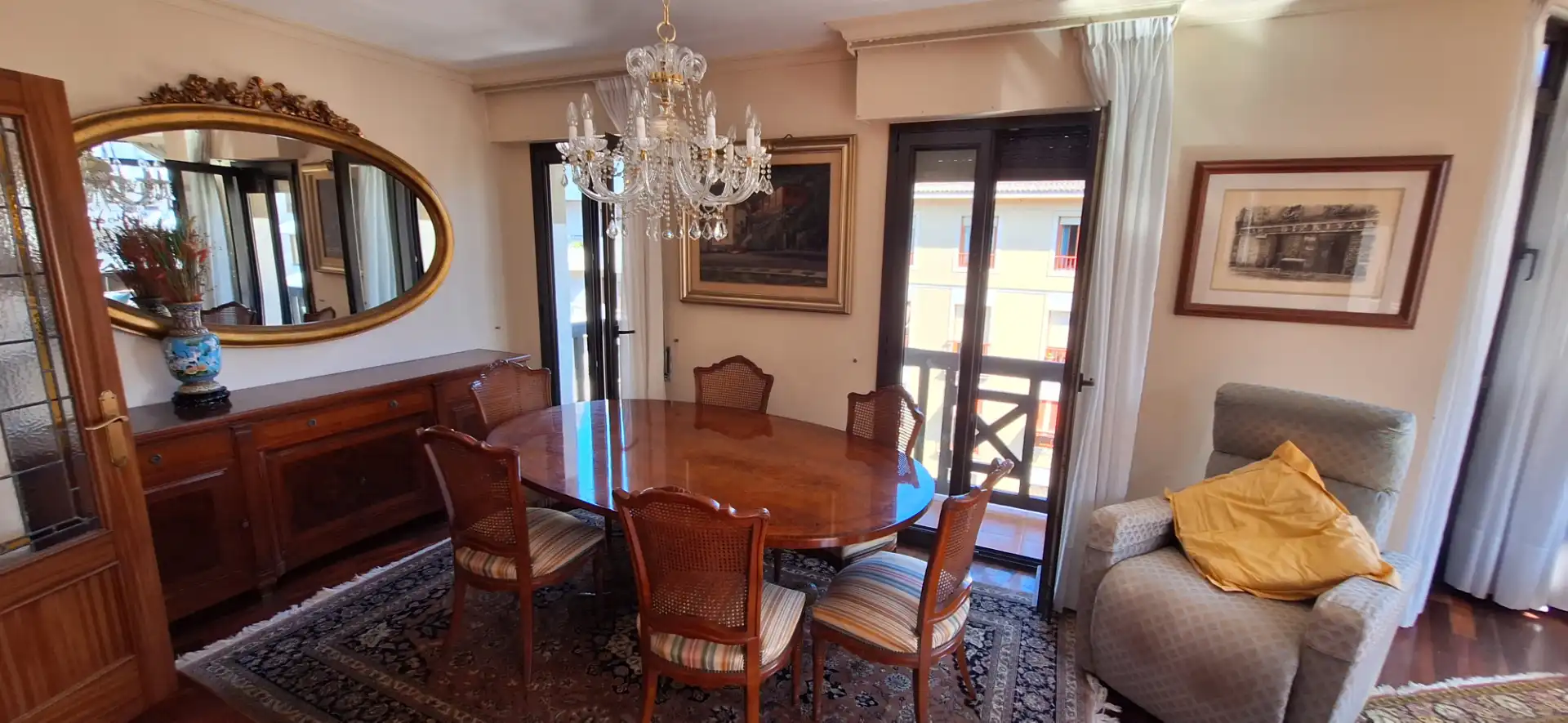 Menjador de Apartament en venda en Zarautz amb Traster, Moblat i Forn
