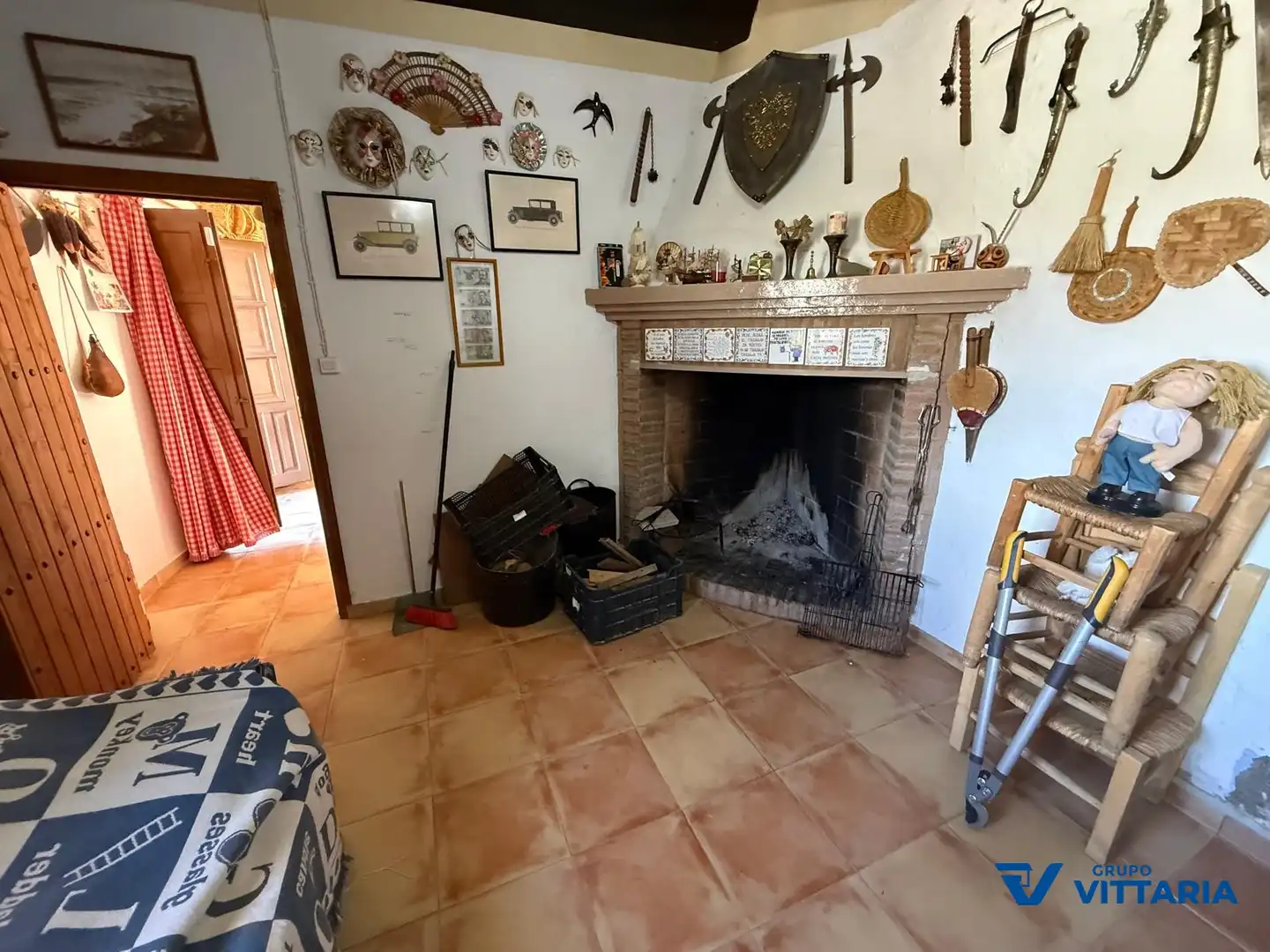 Wohnzimmer von Einfamilien-Reihenhaus zum Verkauf in Instinción mit Terrasse