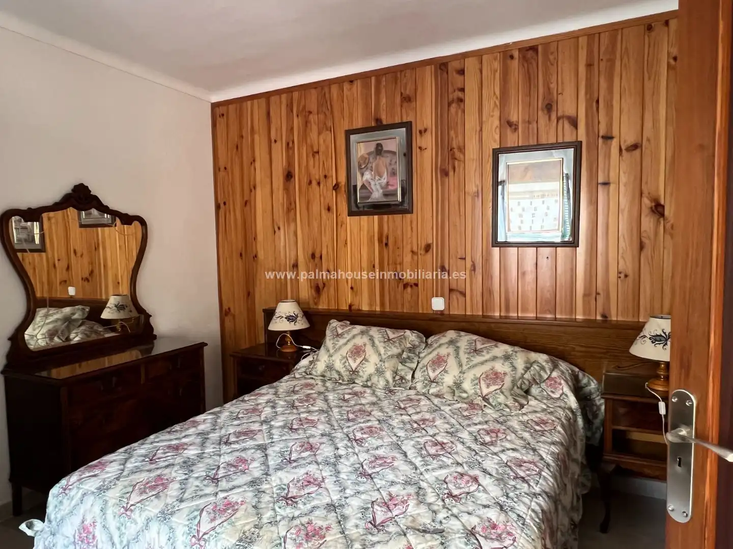 Schlafzimmer von Haus oder Chalet zur Miete in Artà mit Klimaanlage, Terrasse und Fernseher