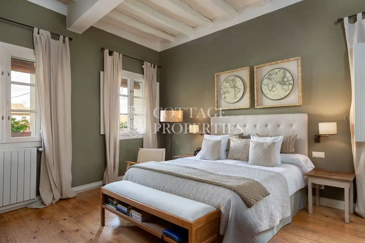 Habitación de Finca rústica en venta en Torroella de Fluvià con Aire acondicionado, Jardín privado y Terraza
