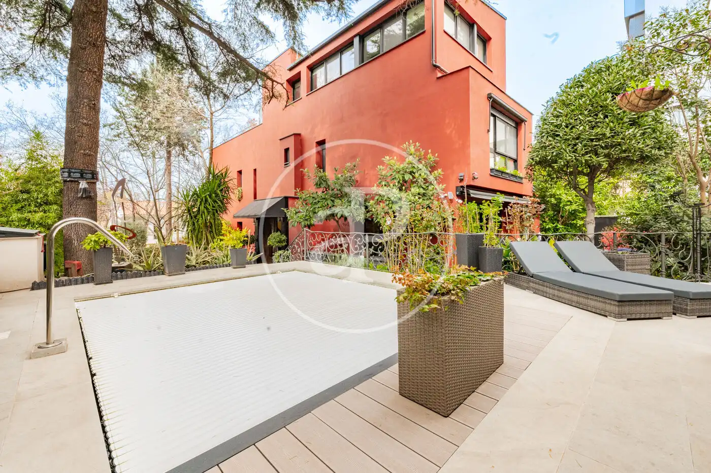 Terrasse von Haus oder Chalet zum Verkauf in Madrid mit Klimaanlage, Heizung und Privatgarten