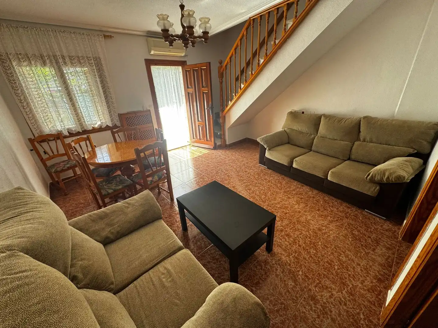 Sala de estar de Dúplex en venta en San Pedro del Pinatar con Aire acondicionado, Jardín privado y Terraza