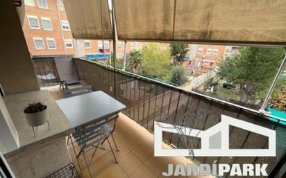 Terrace of Flat for sale in Terrassa  with Air Conditioner, Heating and Furnished