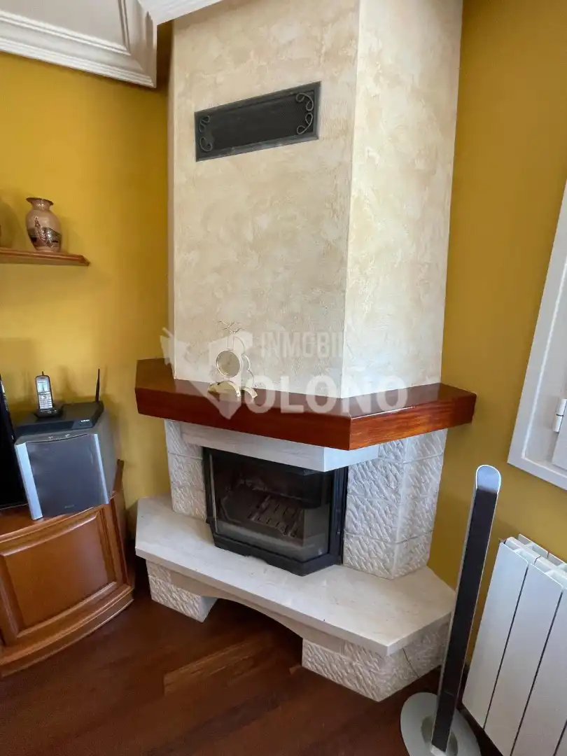 Sala d'estar de Casa o xalet en venda en Casalarreina amb Calefacció, Jardí privat i Parquet