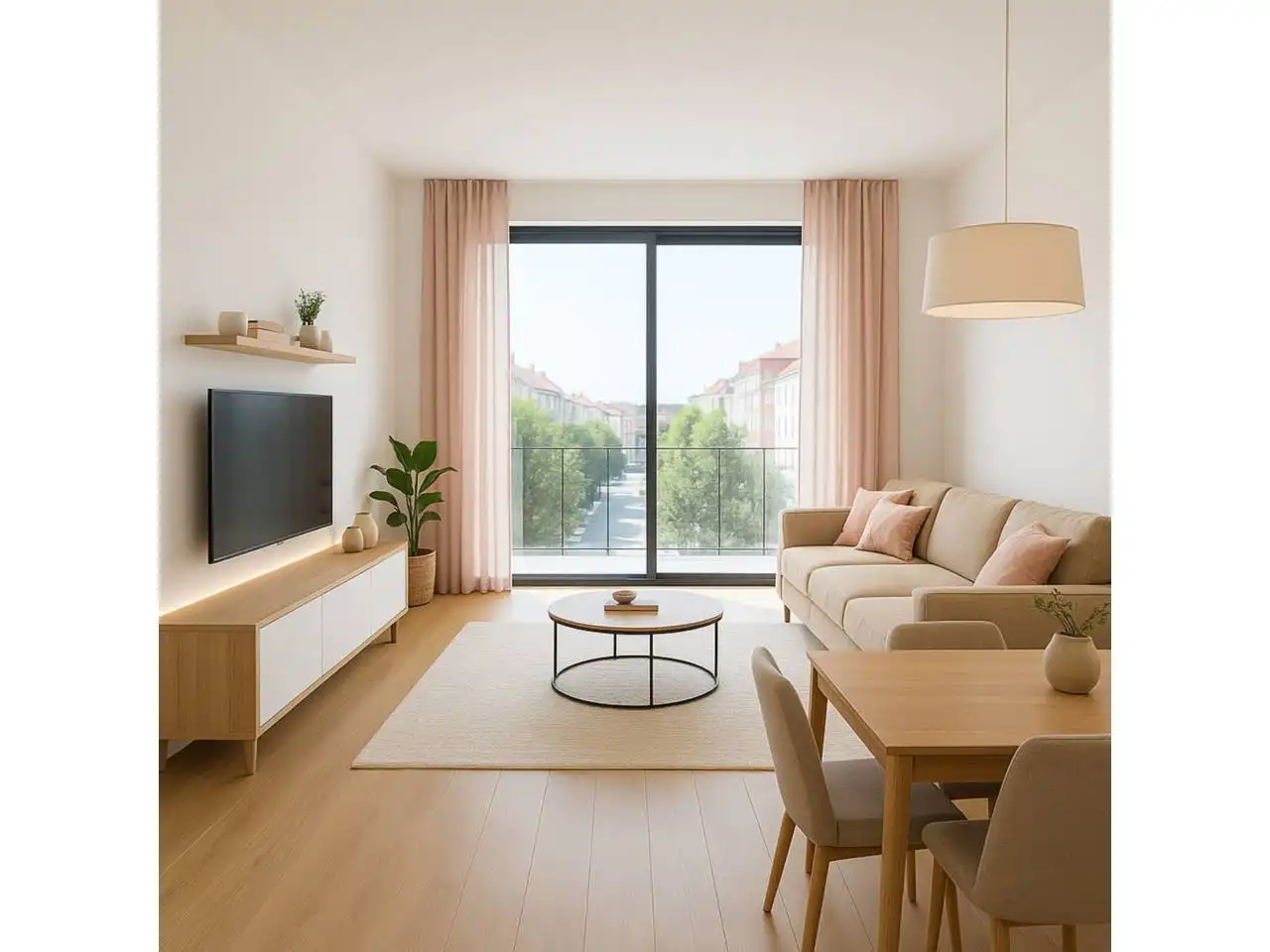 Sala de estar de Piso en venta en Granollers con Aire acondicionado, Calefacción y Parquet