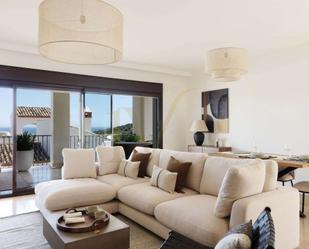 Living room of House or chalet for sale in Estepona  with Air Conditioner, Private garden and Terrace