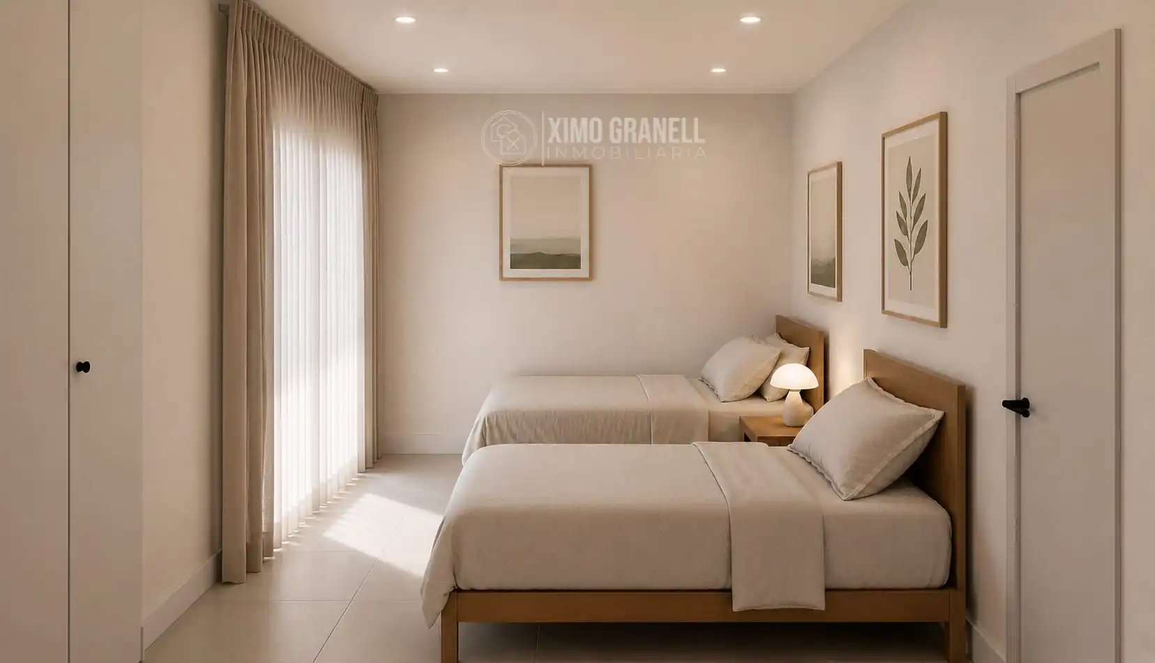 Schlafzimmer von Wohnung zum Verkauf in La Vall d'Uixó mit Klimaanlage und Heizung