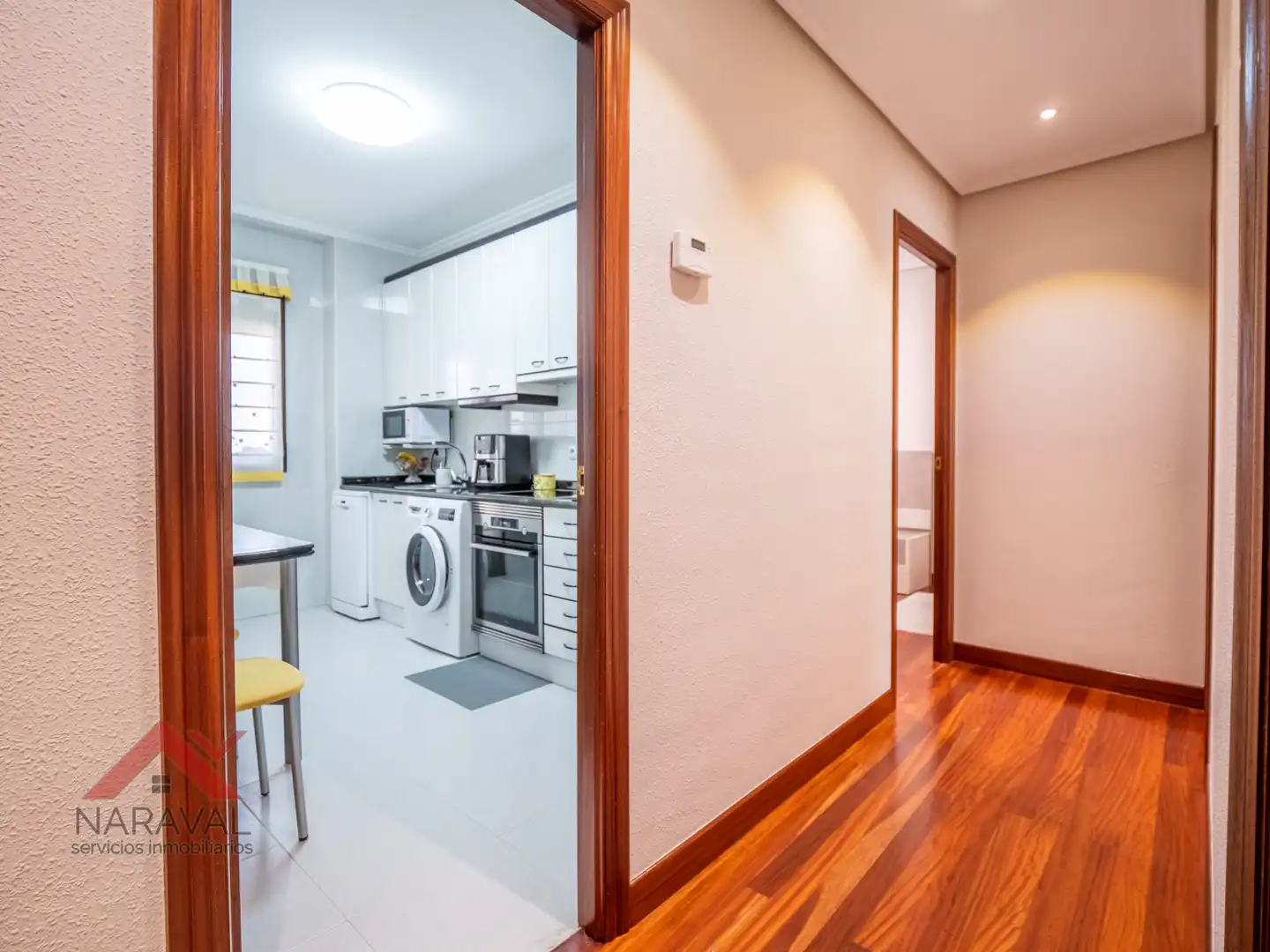 Kitchen of Flat for sale in Ayegui / Aiegi  with Heating, Parquet flooring and Terrace