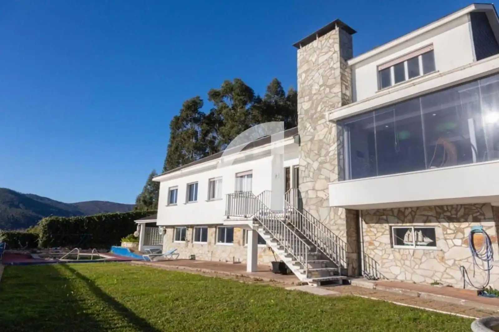Exterior view of Houses for sale in O Vicedo   with Heating, Terrace and Storage room