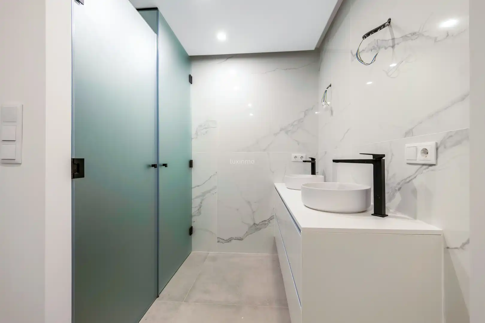 Bathroom of Houses for sale in El Campello  with Air Conditioner, Heating and Terrace