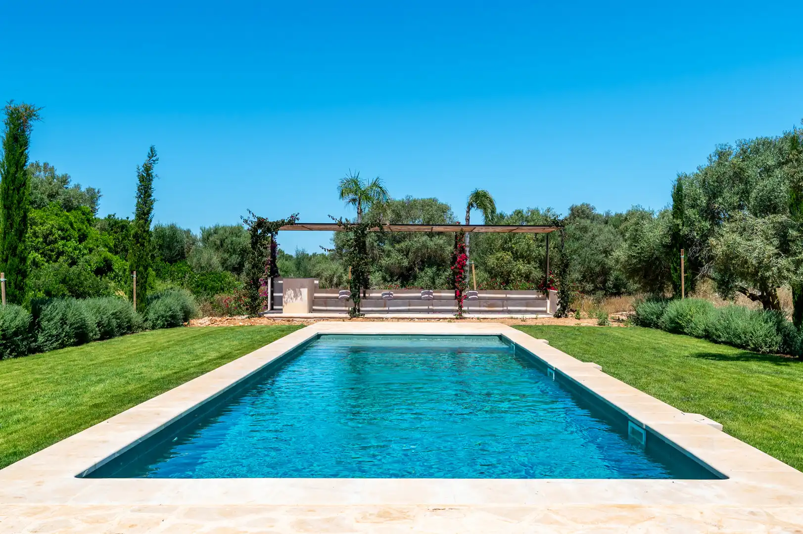 Piscina de Finca rústica en venda en Campos del Río amb Aire condicionat, Calefacció i Terrassa