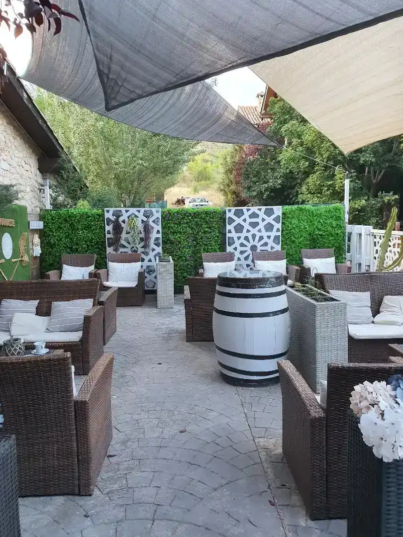 Terrasse von Country house zum Verkauf in Madrid mit Klimaanlage, Privatgarten und Parkett