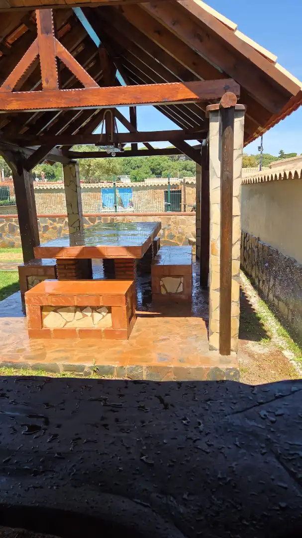 Terraza de Casa o chalet de alquiler en Barbate con Aire acondicionado, Calefacción y Jardín privado