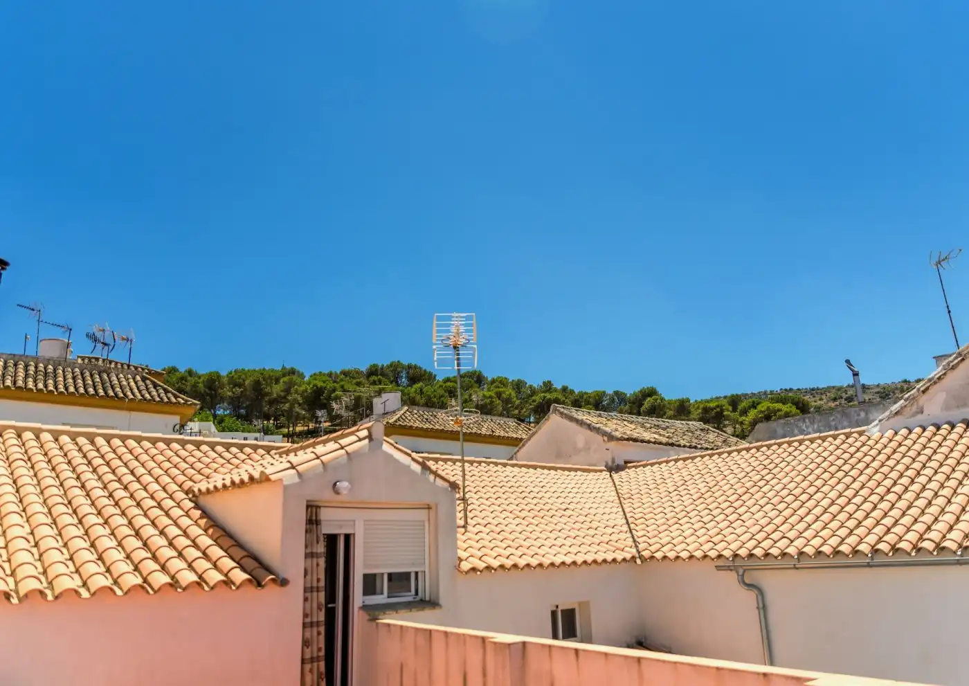 Vista exterior de Casa o xalet en venda en Estepa amb Calefacció, Terrassa i Balcó
