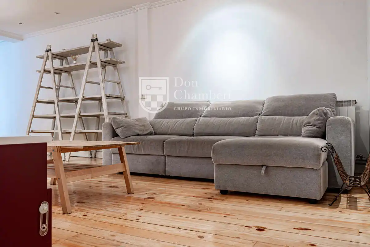 Living room of Flat for sale in Madrid  with Heating and Furnished