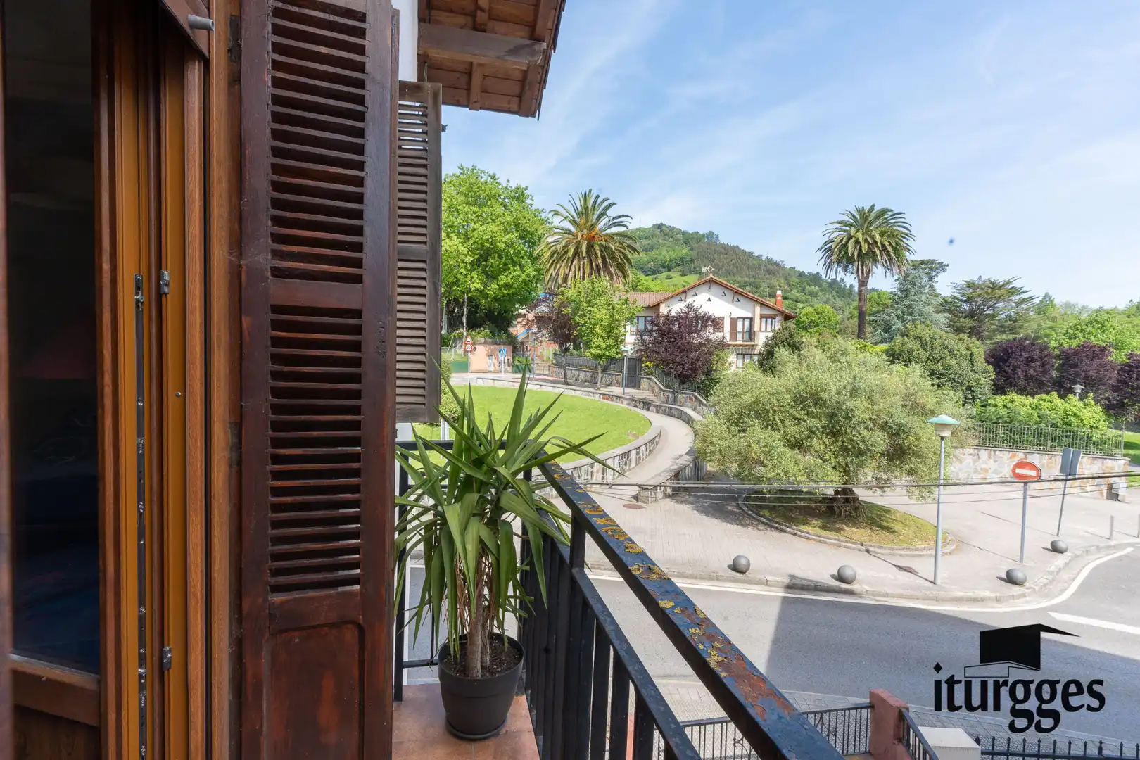 Terraza de Casa adosada en venta en Gernika-Lumo con Jardín privado, Amueblado y Horno
