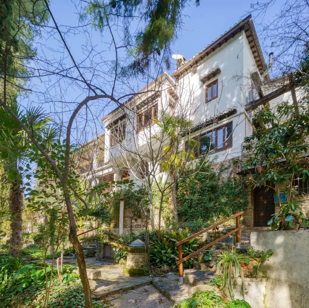 Vista exterior de Casa o chalet en venta en Granada con Aire acondicionado, Calefacción y Jardín privado