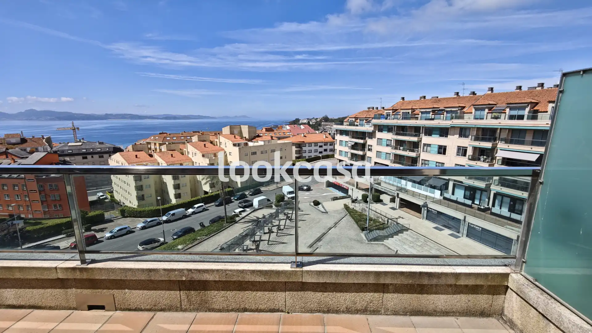Terraza de Ático en venta en Sanxenxo con Aire acondicionado, Calefacción y Parquet
