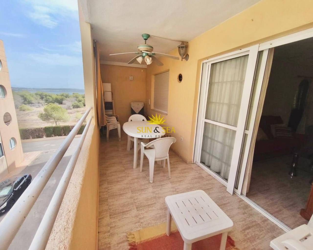 Balcony of Flat to rent in Torrevieja  with Heating, Swimming Pool and Furnished